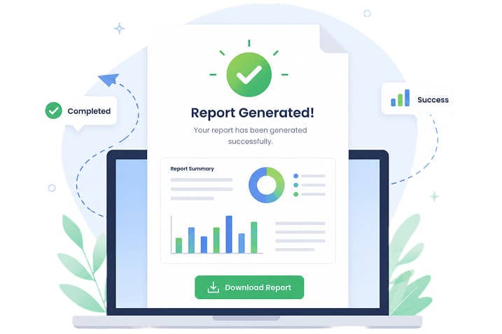 ReportWisp illustration